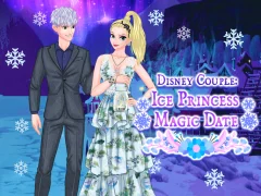 لعبة Ice Couple Princess Magic Date على الانترنت