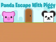 لعبة Panda Escape With Piggy على الانترنت