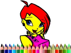 لعبة Back To School Winks Coloring Book على الانترنت