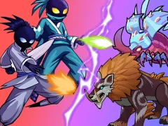 لعبة Stick Ninja Survival على الانترنت