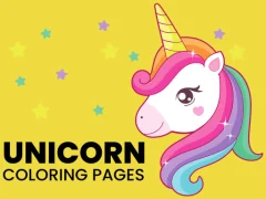 لعبة Unicorn Coloring Pages على الانترنت