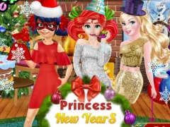 لعبة Princesses: New Year's Party على الانترنت
