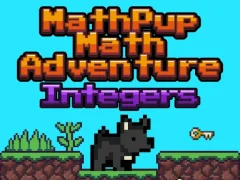 لعبة MathPup Math Adventure Integers على الانترنت