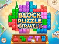 لعبة Block Puzzle Travel على الانترنت