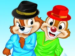 لعبة Chip n Dale Dressup على الانترنت