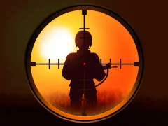 لعبة Sniper King 2D The Dark City على الانترنت
