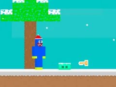 لعبة Noob Huggy Winter على الانترنت