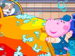 لعبة Hippo Car Service Station على الانترنت
