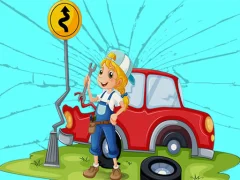 لعبة Broken Cars Jigsaw على الانترنت
