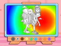 لعبة Coloring Book: Brainrot Animals Merge على الانترنت