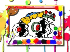 لعبة Monster Truck Coloring Book على الانترنت