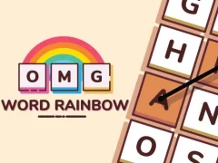 لعبة Omg Word Rainbow على الانترنت