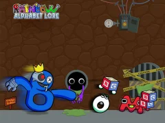 لعبة Rainbow Alphabet Lore على الانترنت