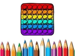 لعبة Pop It Coloring Book على الانترنت
