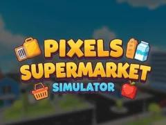 لعبة Pixels Supermarket Simulator على الانترنت