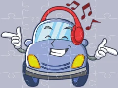 لعبة Smiling Cars Jigsaw على الانترنت