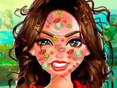لعبة Wonder Woman Face Care على الانترنت