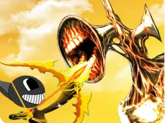 لعبة Siren Head Vs Cartoon Cat على الانترنت