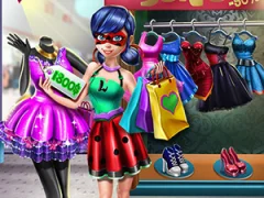 لعبة Dotted girl realife shopping على الانترنت
