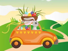 لعبة Bunnies Driving Cars Match 3 على الانترنت