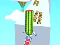 لعبة Watermelon Run 3d على الانترنت