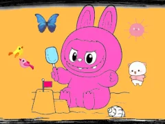 لعبة Labubu Coloring Adventure على الانترنت