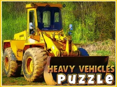 لعبة Heavy Vehicles Puzzle على الانترنت