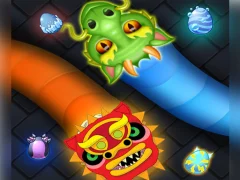 لعبة Slither Dragon.io على الانترنت