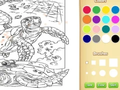 لعبة Sea Animal Coloring Book على الانترنت