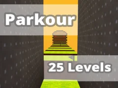 لعبة Parkour 25 Levels على الانترنت