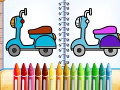 لعبة Cute Bike Coloring Book على الانترنت