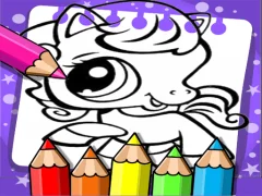 لعبة Littlest Pet Shop Coloring Book على الانترنت