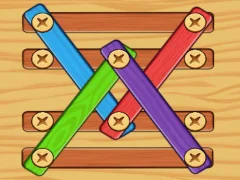 لعبة Screw Nuts Bolts Wood Solve على الانترنت