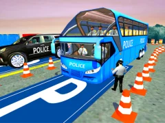 لعبة US police bus parking على الانترنت