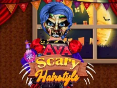 لعبة Ava Scary Hairstyles على الانترنت
