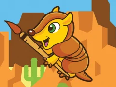 لعبة Happy Armadillo Coloring على الانترنت