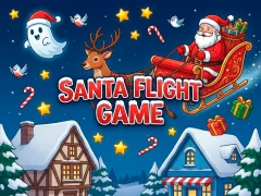 لعبة Santa Flight Game على الانترنت
