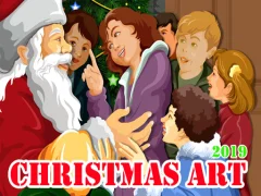 لعبة Christmas Art 2019 على الانترنت