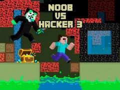 لعبة Noob vs Hacker على الانترنت