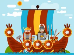 لعبة Spartan And Viking Warriors Memory على الانترنت