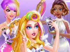لعبة Superstar Hair Salon على الانترنت