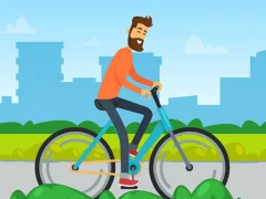 لعبة Family Bike Ride in Park Match 3 على الانترنت