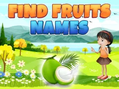 لعبة Find Fruits Names على الانترنت