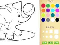 لعبة Simple Animal Coloring Book for Kids على الانترنت