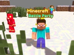لعبة Minecraft Battle Party على الانترنت