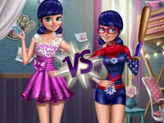 لعبة Good vs Bad Girl على الانترنت