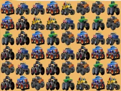 لعبة Monsters Trucks Match 3 على الانترنت