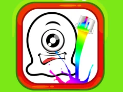 لعبة Coloring Book: Alien Family على الانترنت