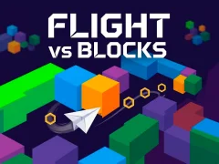 لعبة Flight vs Blocks على الانترنت