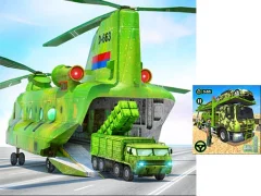 لعبة US Army Cargo Transport Truck Driving على الانترنت